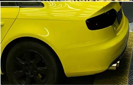 Σχολιάστε την κίτρινη μεταλλική αυτοκινήτων περικαλυμμάτων απελευθέρωση αέρα ταινιών Slidable αντι UV