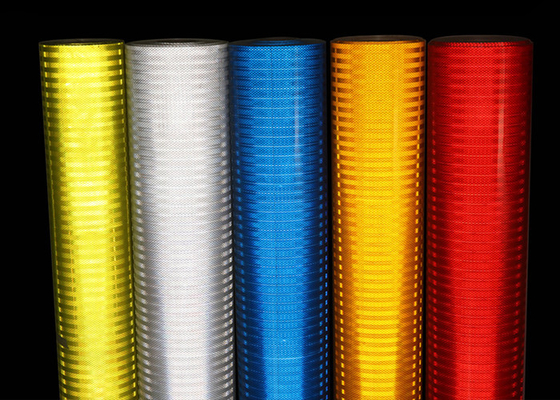 Επιμεταλλωμένη Prismatic βινυλίου αναδρομική αντανακλαστική κάλυψη υψηλής έντασης για το σημάδι κυκλοφορίας